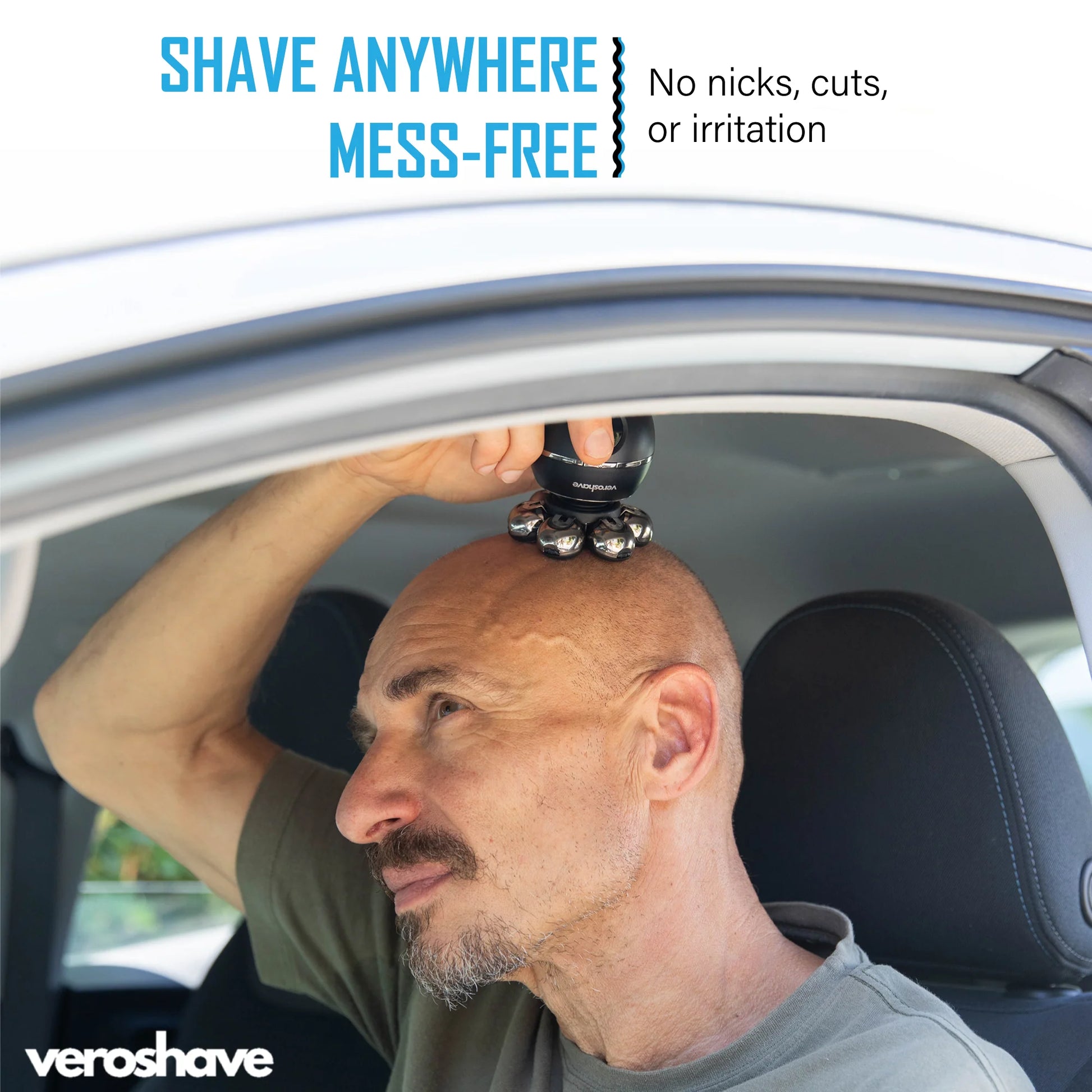 7D  Head  Shaver  Zero -  Irritation  Wireless  for  Bald  Men  Cordless  Electric  Razor  Waterproof  Rechargeable